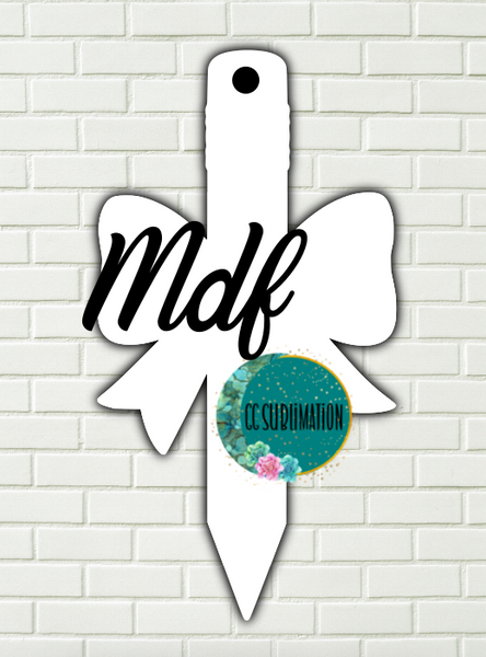 MDF - Pencil bow - With and WITHOUT holes