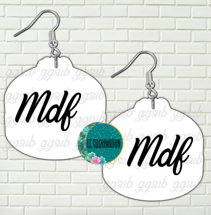 MDF - Dumpling box - earrings 2 sizes to choose from
