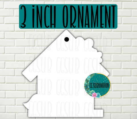 MDF - [3 INCHES] - Birdhouse 10pc or 25pc Ornament Bundle Price