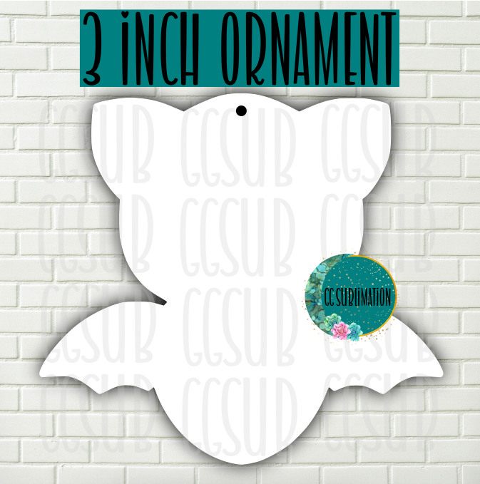 MDF - [3 INCHES] - Chubby bat 10pc or 25pc Ornament Bundle Price