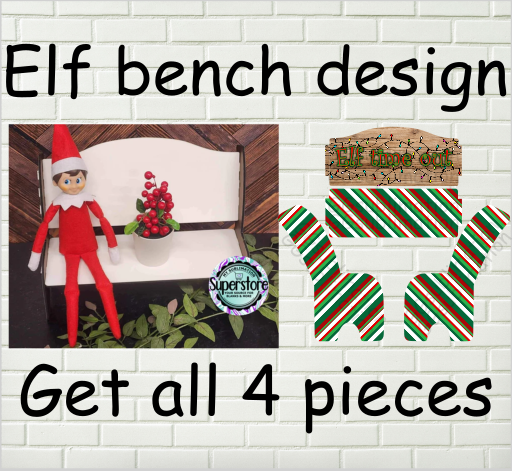 Digital design - Elf bench designs, Elf time out bench