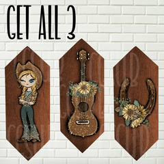 Digital design- Western gem set