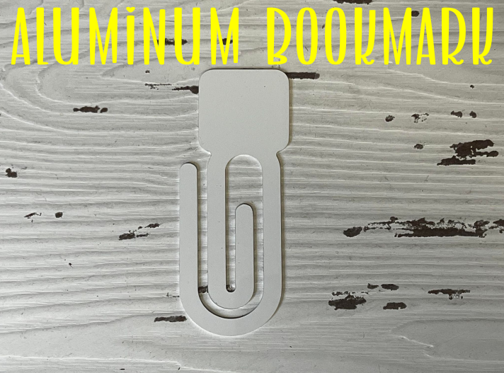 Aluminum Square bookmarks - 10 for 20 bundle deal