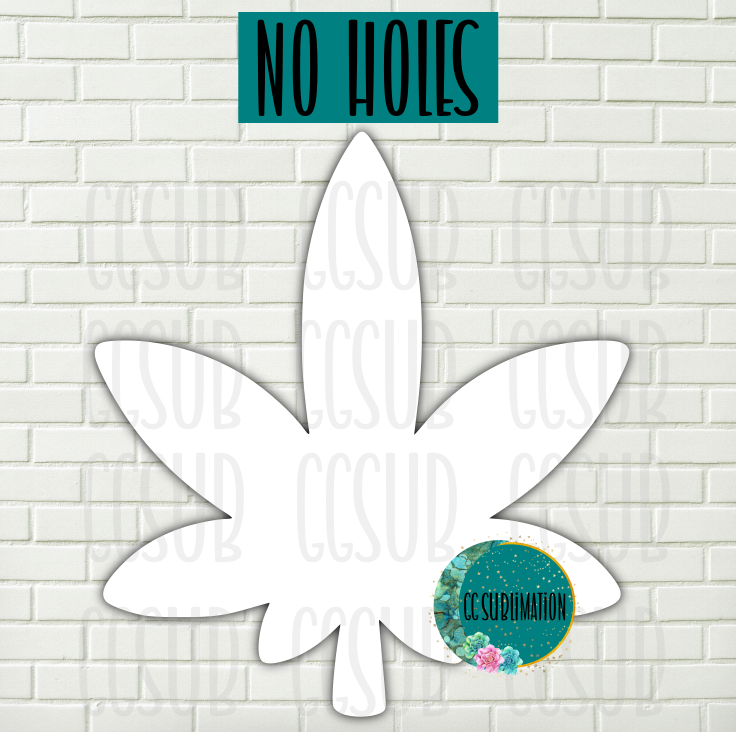 MDF - Leaf withOUT holes 3 sizes to choose from (great for badge reels & hairbow centers)