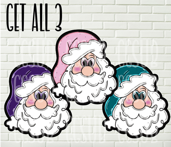 True Santa Color Digital design- Santa color sets – GGSublimation