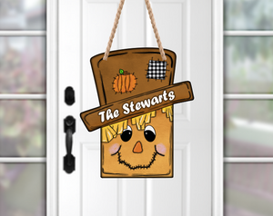 Digital design - Cute scarecrow with patches