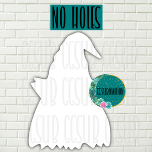 MDF - Vampire gnome withOUT holes 3 sizes to choose from (great for badge reels & hairbow centers)