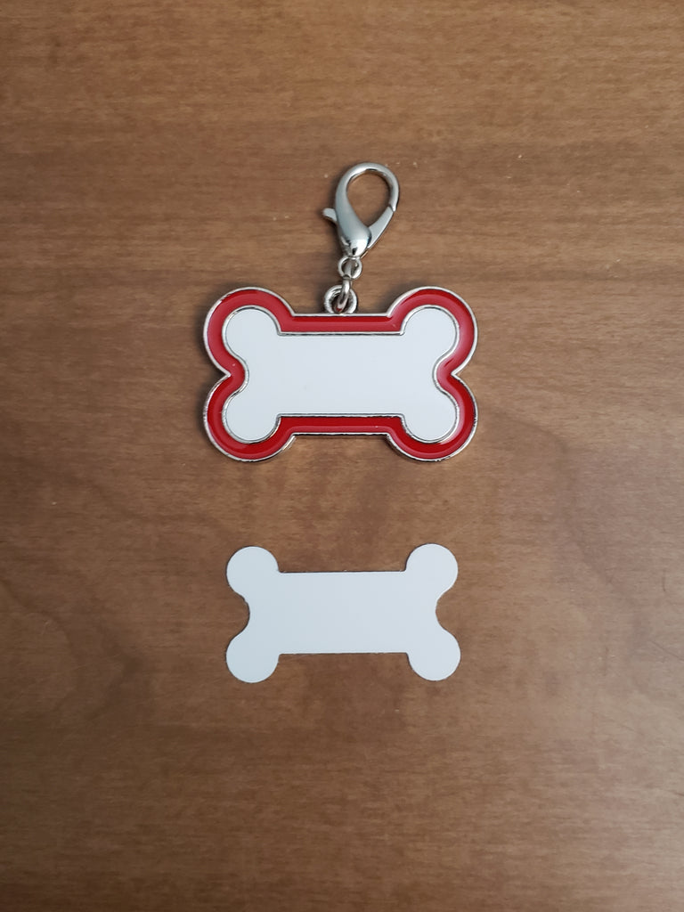 Red Dog Keychain