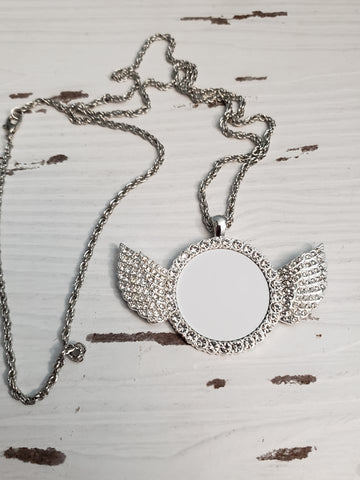 Angel wing necklace