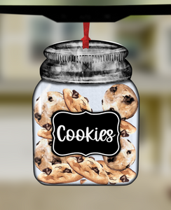 Digital design - Cookie mason jar air freshener design