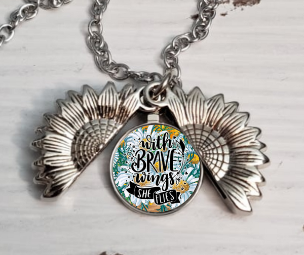 Digital Download- With brave wings she flies design