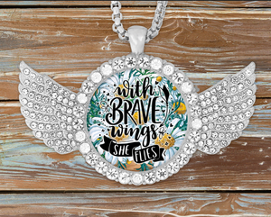 Digital Download- With brave wings she flies design