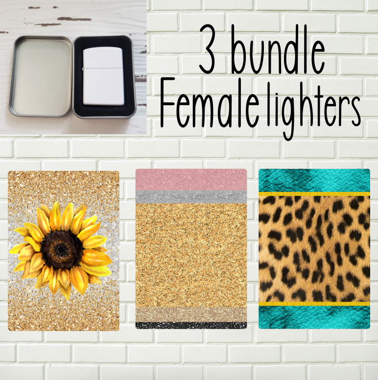 Digital design - Female lighter bundle