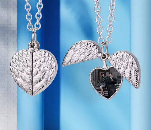 Heart shaped locket necklace