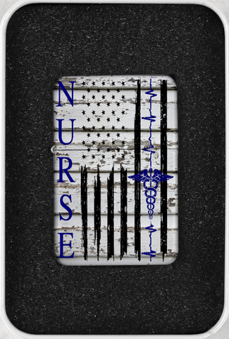 Digital design- Blue nurse lighter design