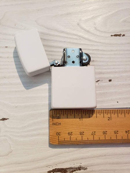 Metal sublimation lighter with case