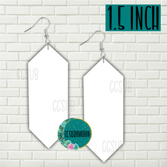 MDF - Gem Earrings 2 sizes to choose from