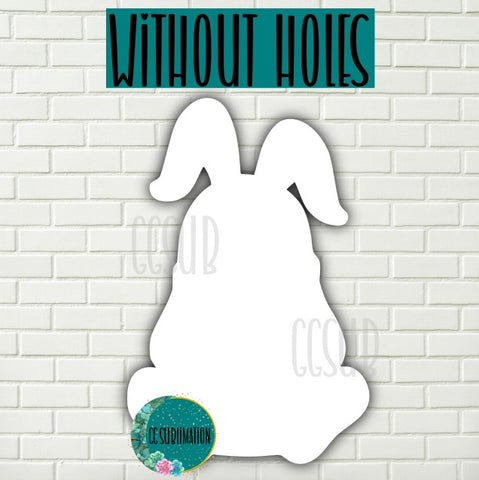 MDF - Bunny gnome wall hanger withOUT holes 5 sizes to choose from