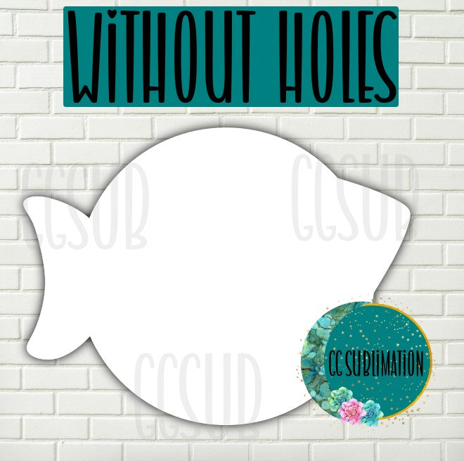 MDF - Shark and life raft withOUT holes 2 sizes to choose from (great for badge reels & hairbow centers)