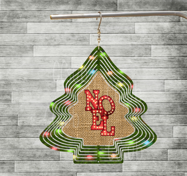Noel tree spinner- Digital designs