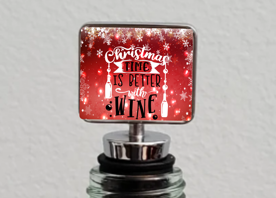 Digital design- Wine stopper- Is better with wine